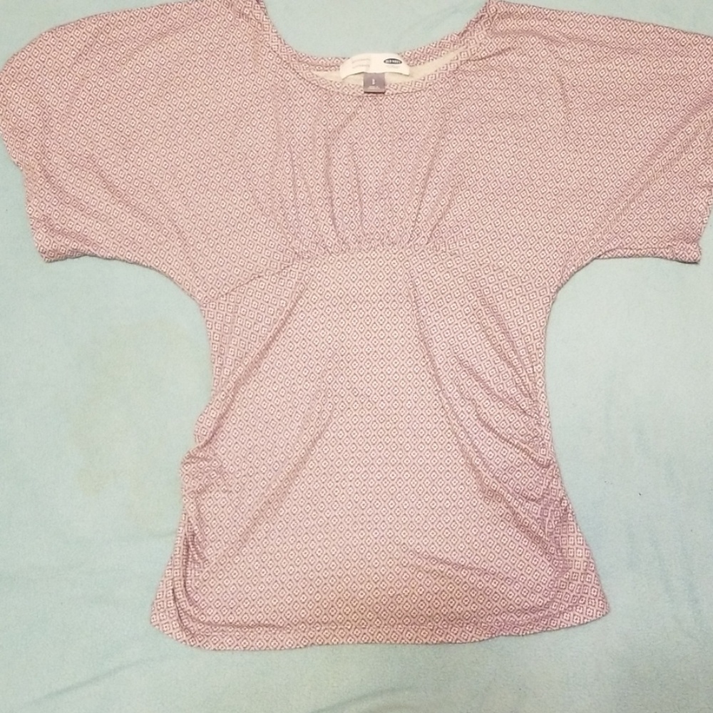 Old Navy purple maternity top